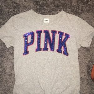 VS pink bling tee